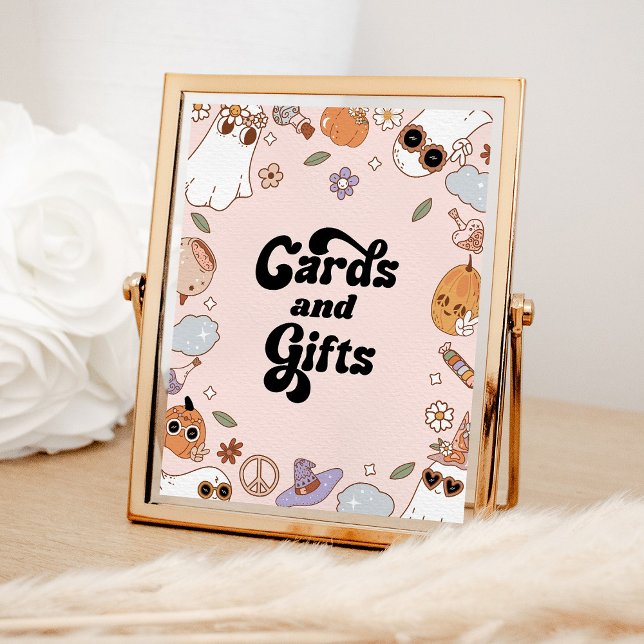 Poster Cartões e presentes Chá de fraldas Fantasma de Gro (Criador carregado)