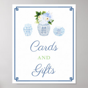 Poster Cartões E Presentes Chinoiserie Festa De Chá de fr
