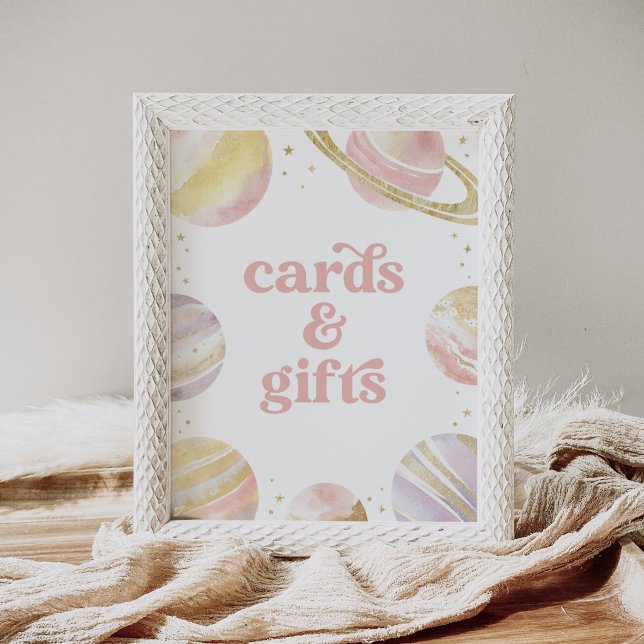 Poster Cartões e presentes de aniversário de uma garota d (Criador carregado)