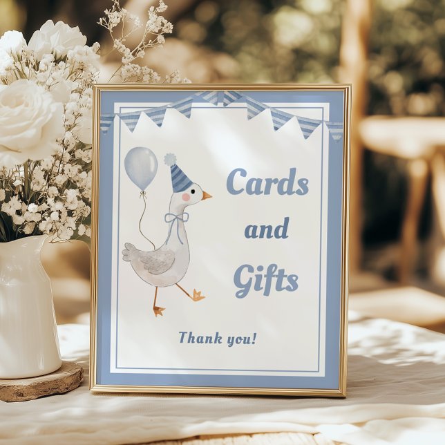 Poster Cartões e presentes de aniversário do bobo Gose Az (Criador carregado)