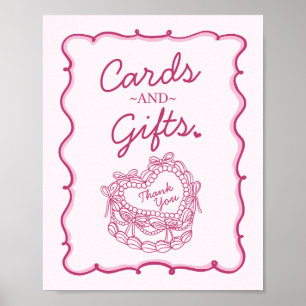 Poster Cartões e presentes de bolso retrorreflectores de 