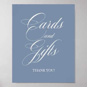 Poster Cartões e Presentes de Caligrafia Clássica Elegant