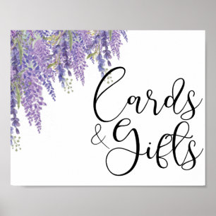 Poster Cartões e presentes de casamento da árvore das