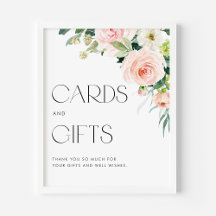 Cartões e Presentes de Casamento de Flores de Jard