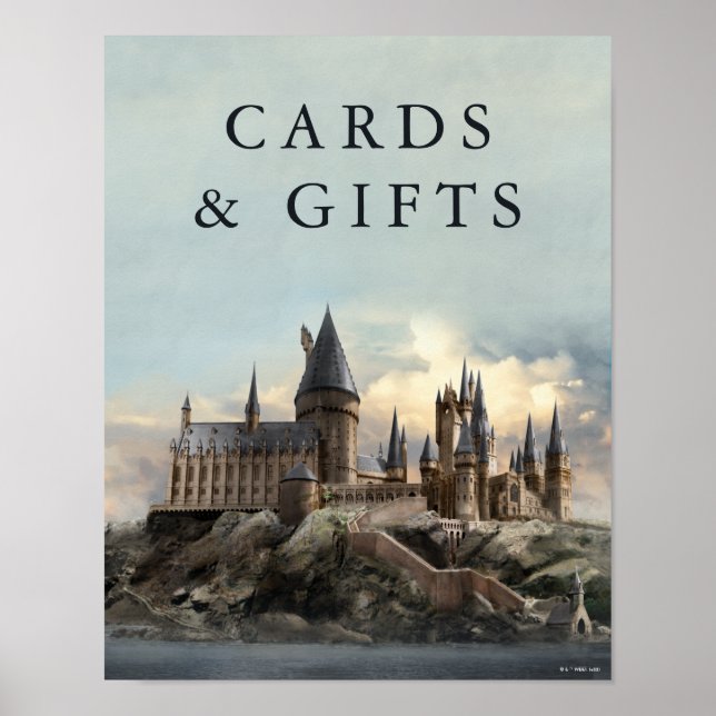 Poster Cartões e Presentes de Casamento Harry Potter Sina (Frente)