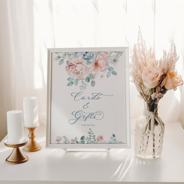 Poster Cartões e Presentes de Chá de Noiva Something Blue (Criador carregado)