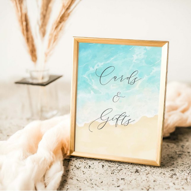 Poster Cartões E Presentes De Chá de panela De Praia (Criador carregado)