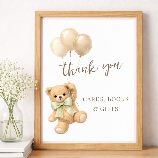 Poster Cartões e Presentes de Chás de Bebê Neutros em Gên (Criador carregado)