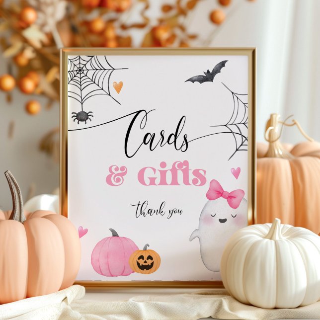 Poster cartões e presentes de halloween da Little Boo  (Criador carregado)