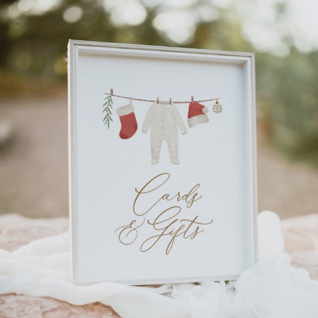 Poster Cartões e presentes de natal de inverno (Criador carregado)