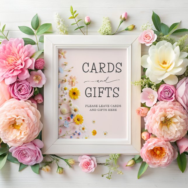 Poster Cartões e presentes Festas de Flor Selvagem (Criador carregado)