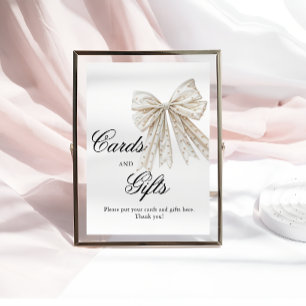 Poster Cartões e presentes para Arcos de pérolas Elegante