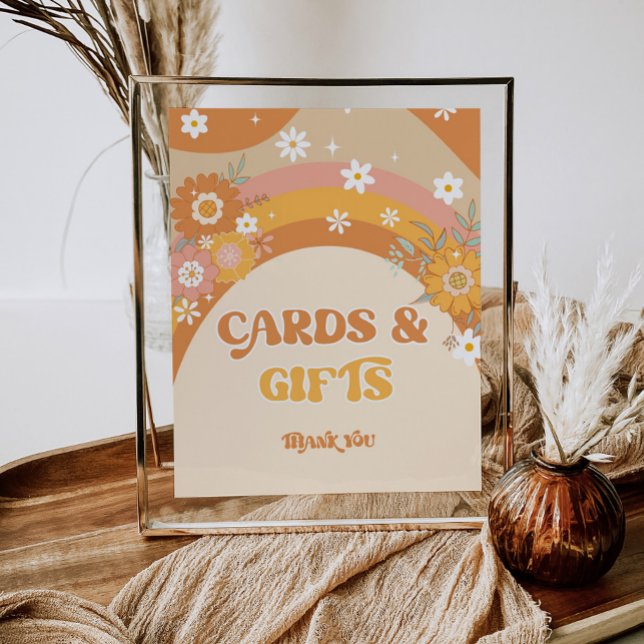 Poster Cartões e presentes para bebês com ranhura retrora (Criador carregado)