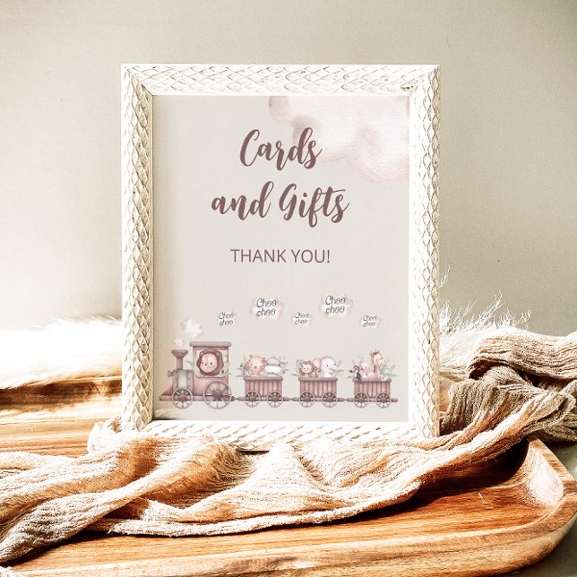 Poster Cartões e presentes para bebês Safari (Criador carregado)