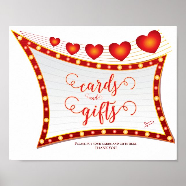 Poster Cartões e Presentes para Chá de Bebê do Cupido Sec (Frente)