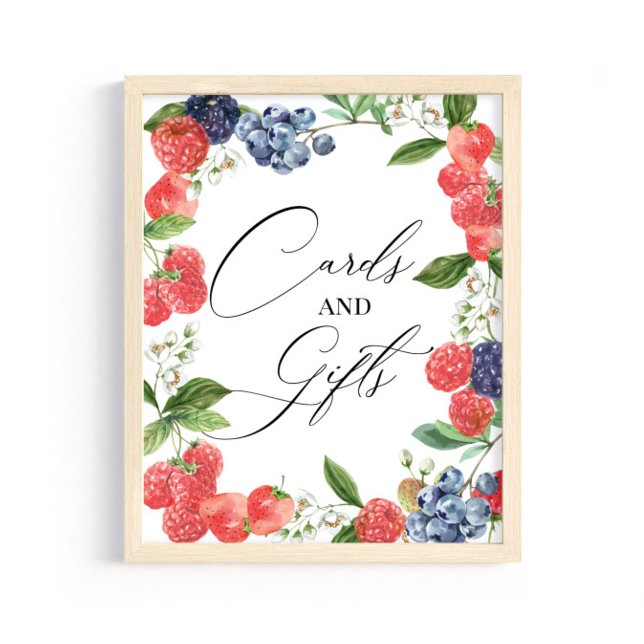 Poster Cartões e presentes para Chás de fraldas de cor aq (Criador carregado)