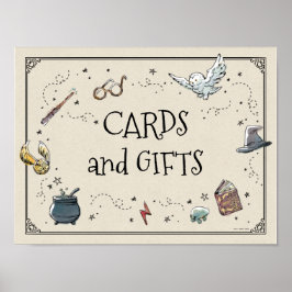 Poster Cartões e presentes - Primeiro Sinal de Harry Pott