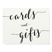 Cartões E Presentes Sinais De Casamento Caligrafia