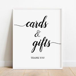 Poster Cartões e presentes - Sinal de casamento