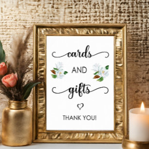 Poster Cartões e presentes - Sinal de casamento