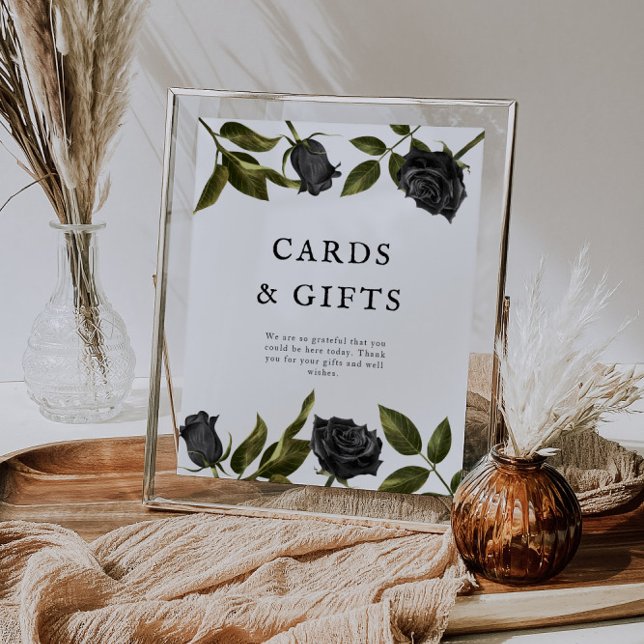 Poster Cartões e Sinal de Ofertas com Chá de panela Gótic (Criador carregado)