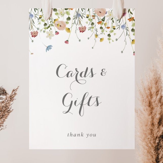 Poster Cartões e Sinal de Presente Coloridos das Flores S (Criador carregado)