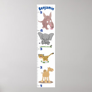 Poster Cartografia de animais cártaros