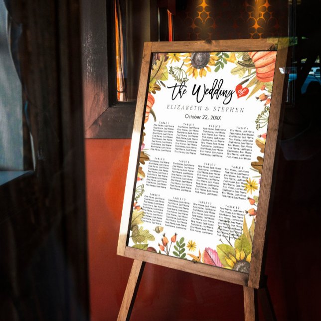 Pôster Cartografia de Casamento Cartografia de Outono Dei (Criador carregado)