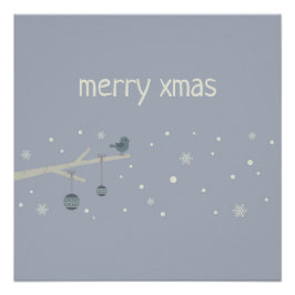 Pôster Cartografia de pássaros-do-mato