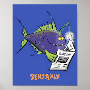Poster Cartografia de peixe-anjo