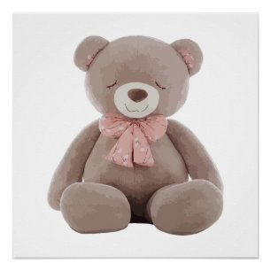 Pôster Cartografia Rosa Urso