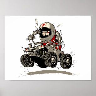 Poster Cartoon Buggy