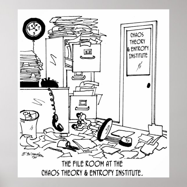 Pôster Cartoon Chaos 6292 (Frente)