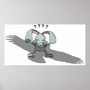 Pôster ???? Cartoon de Coelho