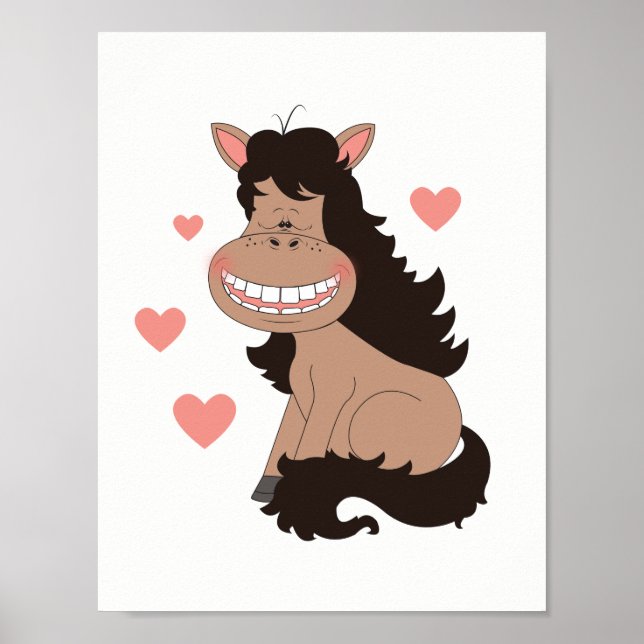 Pôster Cartoon de Pony (Frente)