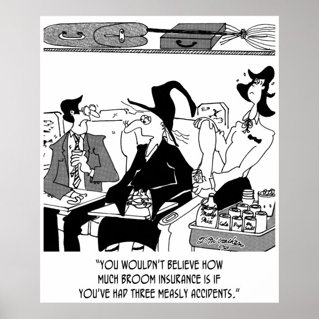 Pôster Cartoon de Seguros 5221 (Frente)