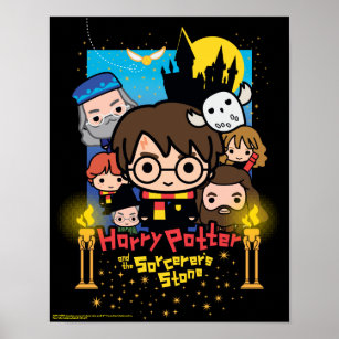 Arte E Decoracao De Parede Desenhos Animados Harry Potter Zazzle Com Br