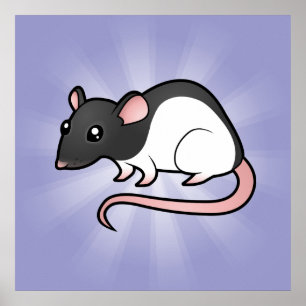 Pôster Cartoon Rat