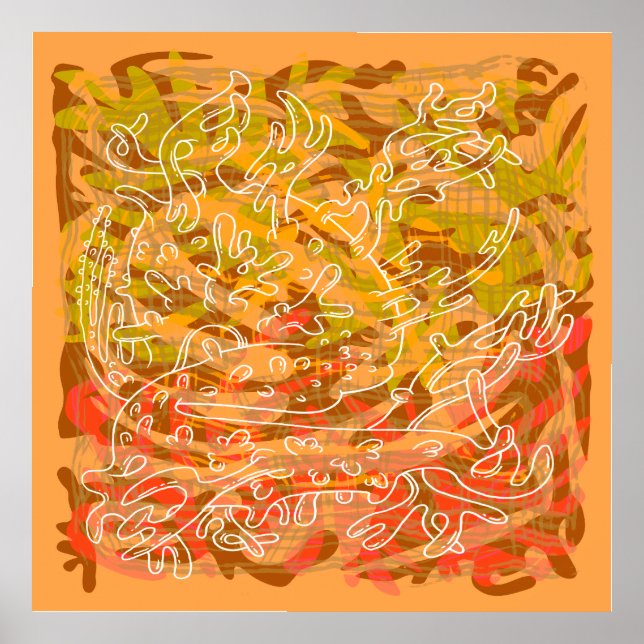 Poster Cartoonish Organik (Frente)