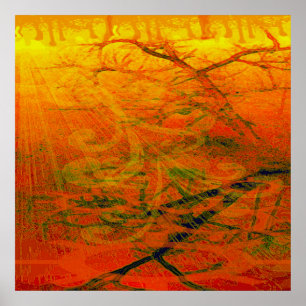 Pôster Carvalho torcido - -