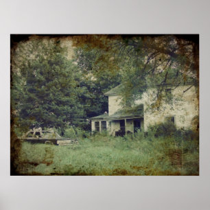 Poster Casa abandonada