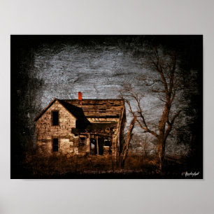 Poster Casa abandonada da fazenda