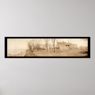 Poster Casa Beverly de Taft, foto 1909 das MÃES