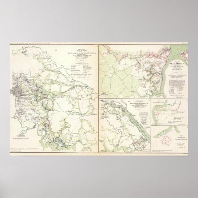 Pôster Casa BrancaAterrissagem de Harrison (Frente)