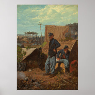 Poster Casa, casa doce, c.1863 (óleo em canvas)