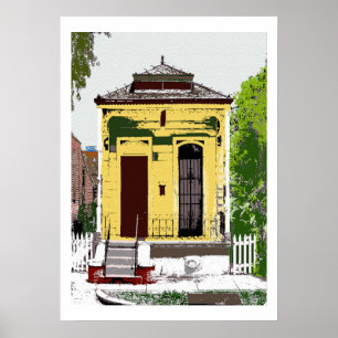Poster Casa da arma do tiro de Nova Orleães