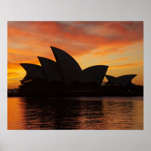 Poster Casa da Ópera de Sydney ao Amanhecer, Sydney, Nova