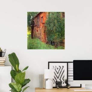 Poster Casa da quinta em Kammer por Gustavo Klimt, arte