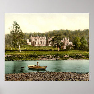 Pôster Casa de Abbotsford da mistura de lã do rio em