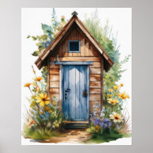 Casa de Banheiro Aquarela 2
